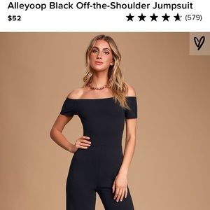 Off the Shoulder Jumpsuit